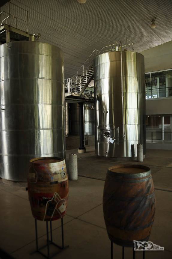 Visitando a vinícola Estampa, no Valle de Colchagua, região de Santa Cruz, ao sul de Santiago, no Chile